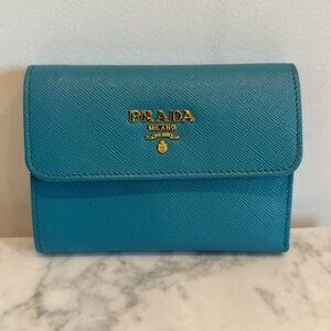 Prada Small Saffiano Leather Wallet
